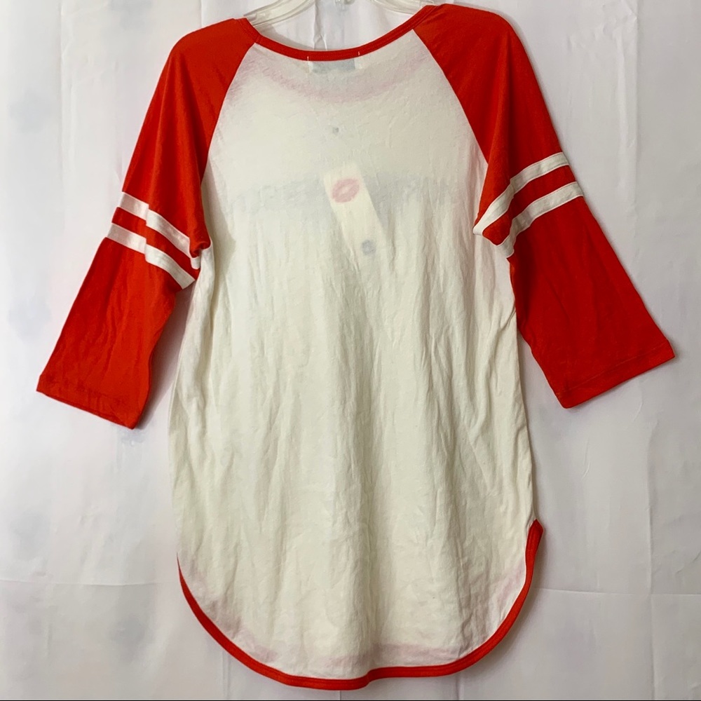 Wildfox BaseballShirt DressChristmasMorning Person - Picture 3 of 16